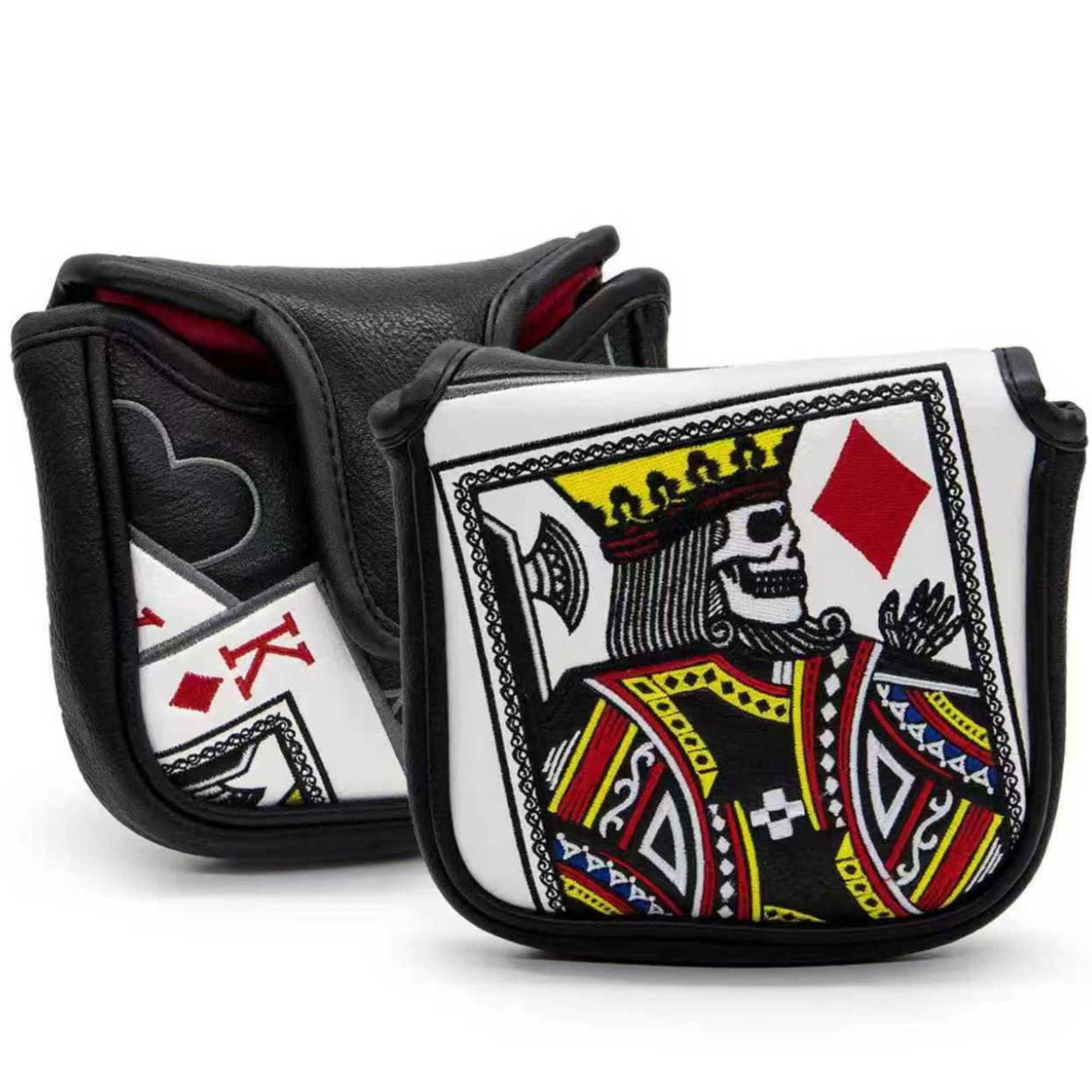 Men Accessories Gift - Putter z haftem Króla Kierów, z