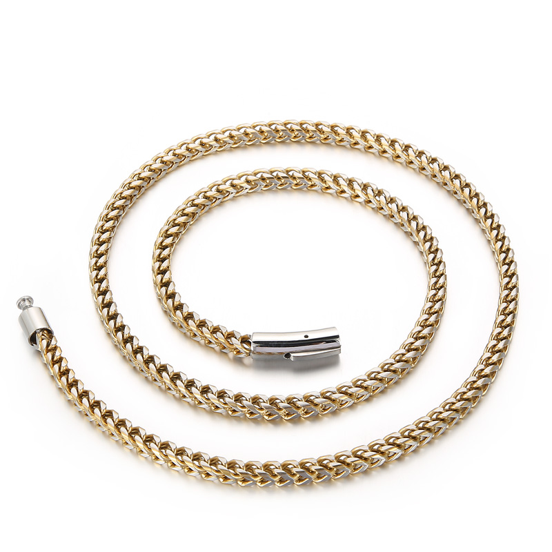 Men Accessories Singapore - 4mm szerokość stal nierdzewna 68cm bicz