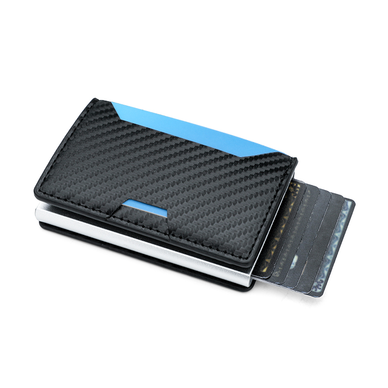 Card Case Minimalist - Portfel męski RFID z aluminium, etui