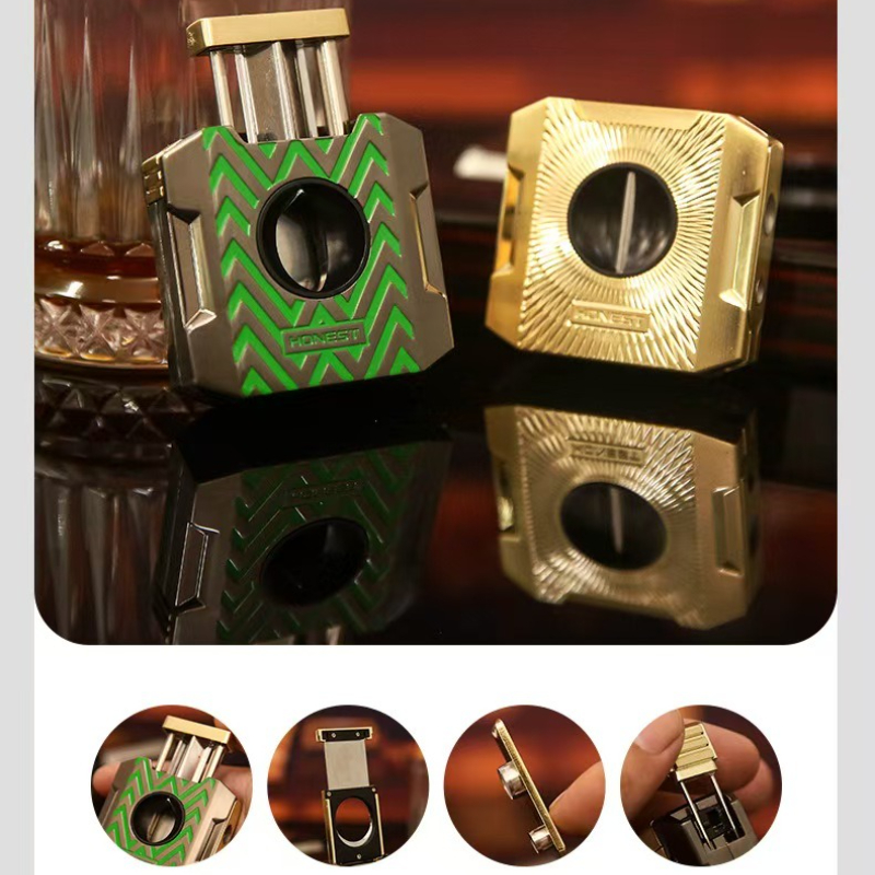 Cigar Cutter Set - Zestaw narzędzi do cygar HONEST 4
