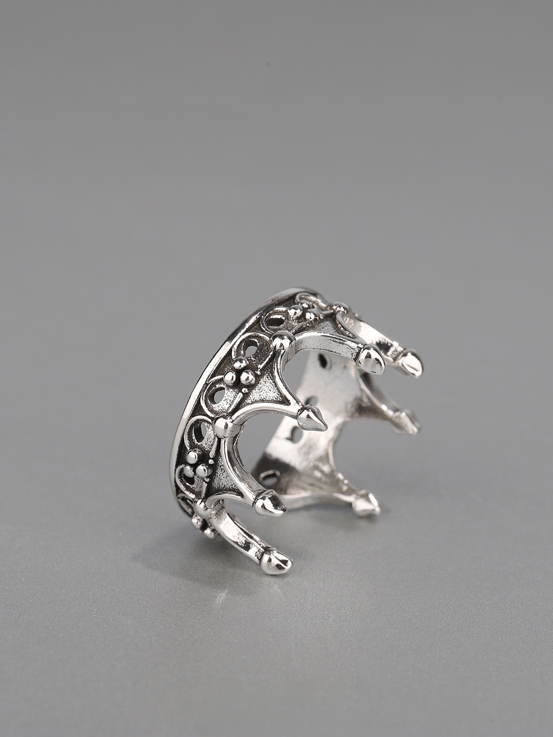 Gotycki Pierścień Korona Regul – Men'S Accessories Rings recenzja i cena
