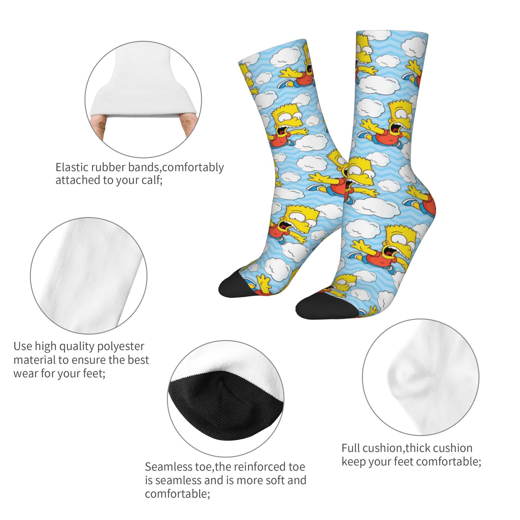 Akcesoria Simpsoneds Skarpety  – Men'S Accessories Gift Ideas recenzja i cena