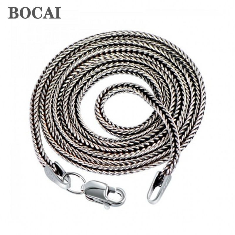 BOCAI Real S925 Silver Jewelry – Men Accessories Singapore recenzja i cena