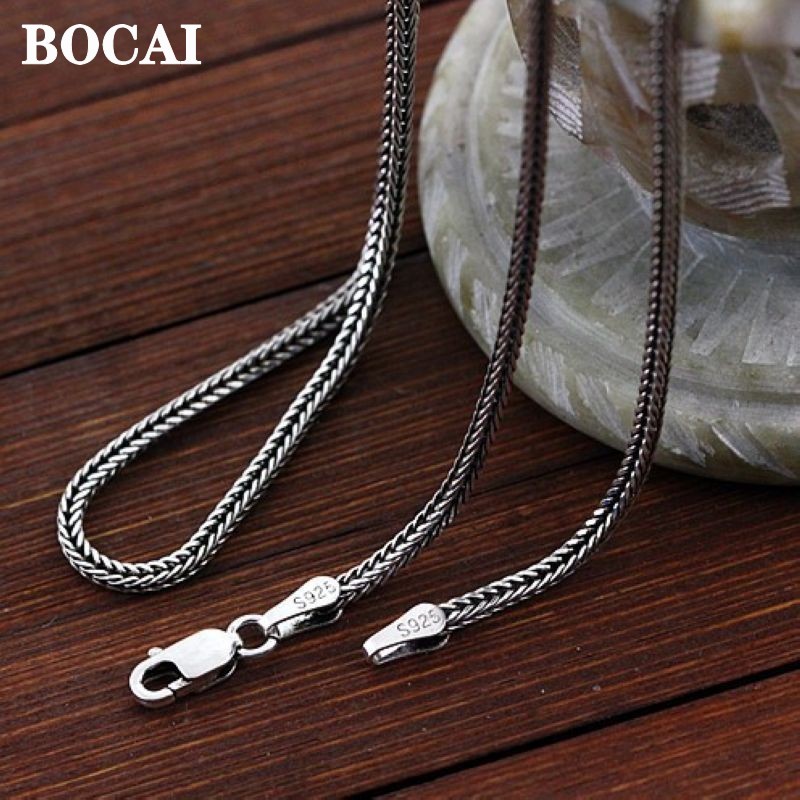 BOCAI Real S925 Silver Jewelry – Men Accessories Singapore recenzja i cena