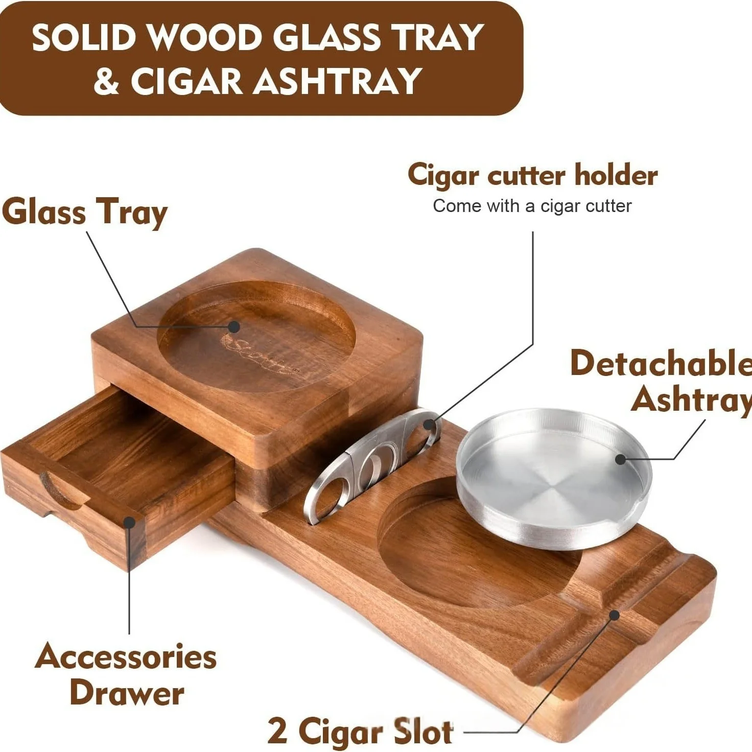 Luksusowy zestaw akcesoriów do – Cigar Cutter Set recenzja i cena
