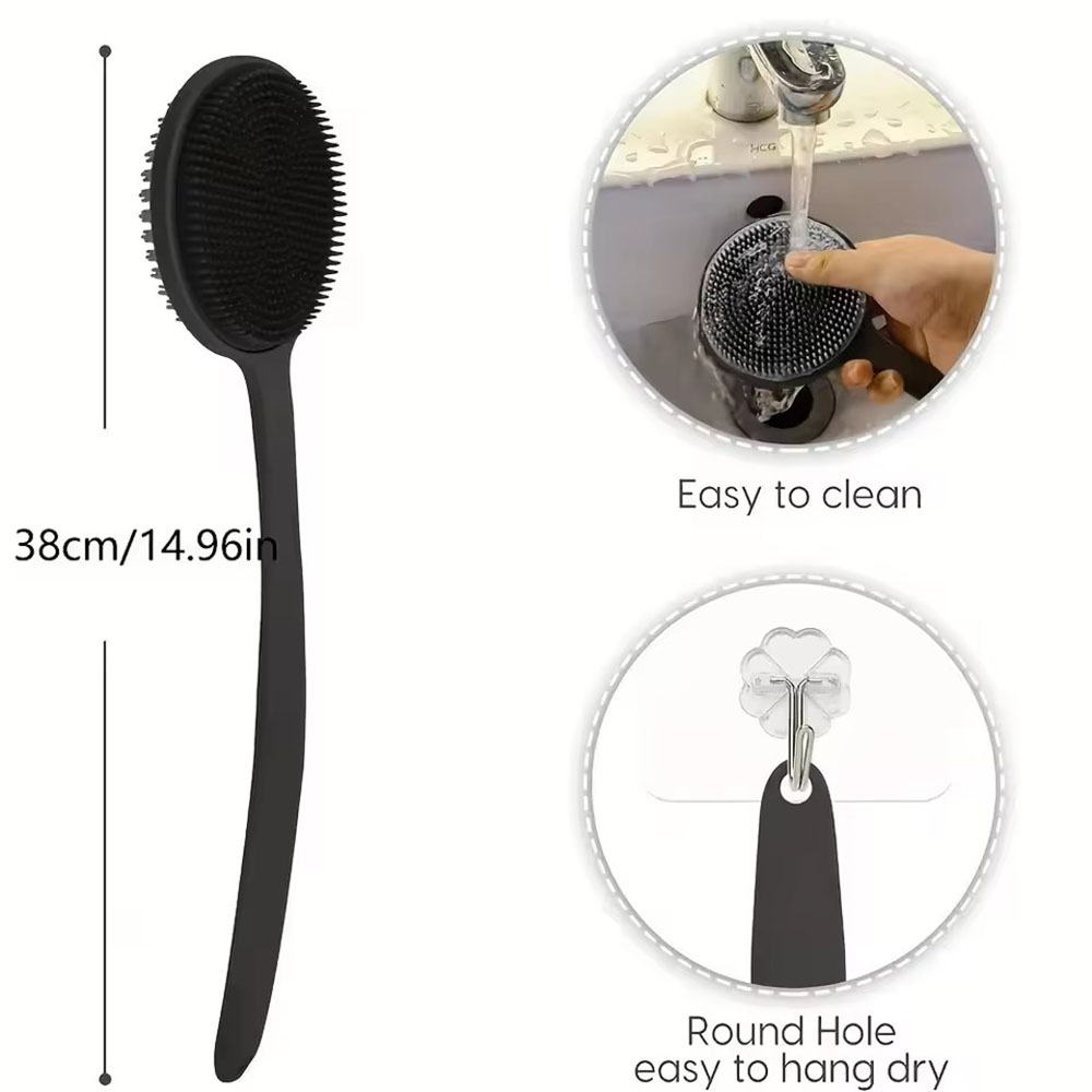 1 szt. Silikonowa szczotka do  – Men'S Accessories Types recenzja i cena