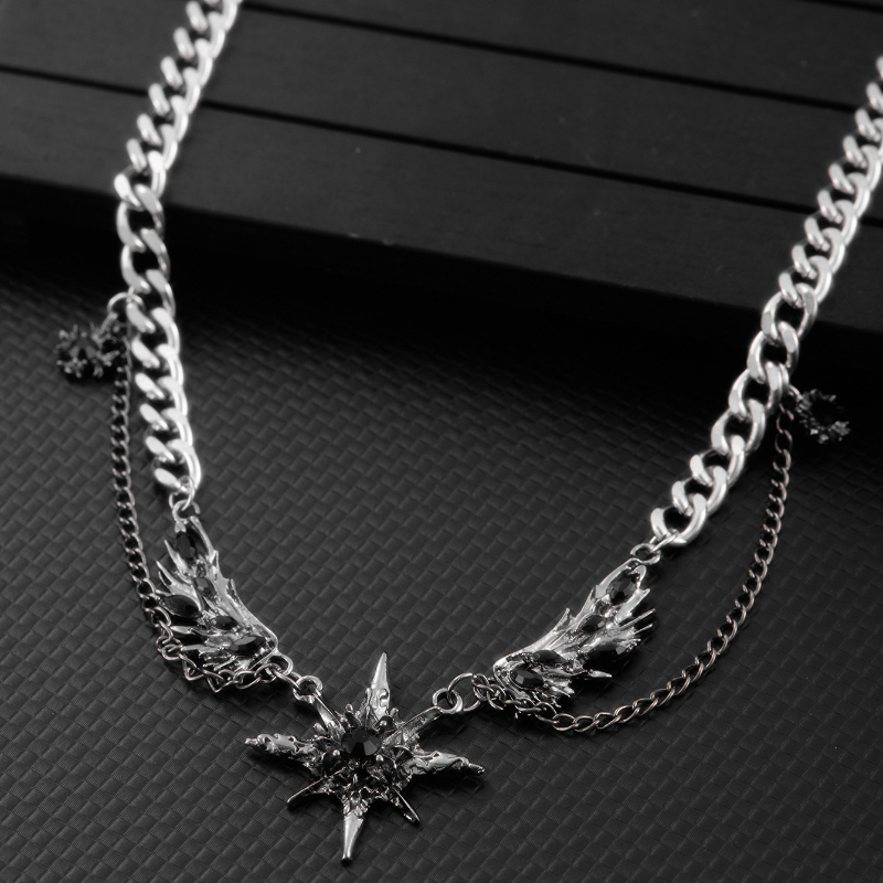 Nowy gotycki naszyjnik w stylu – Men Accessories Singapore recenzja i cena