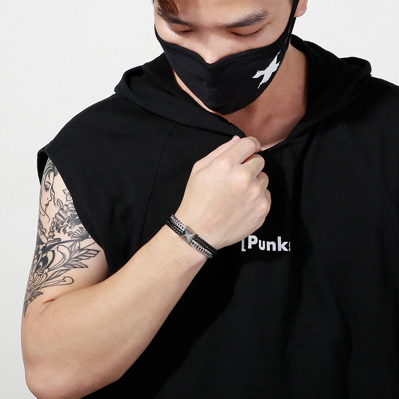 Bransoletki męskie Kalen 6mm z – Men Accessories Singapore recenzja i cena