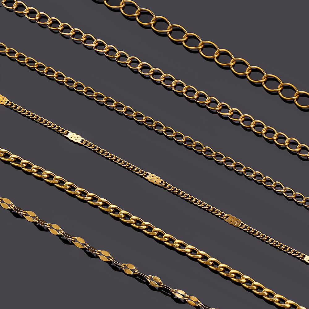 2-metrowe łańcuszki ze stali n – Men Accessories Hand recenzja i cena