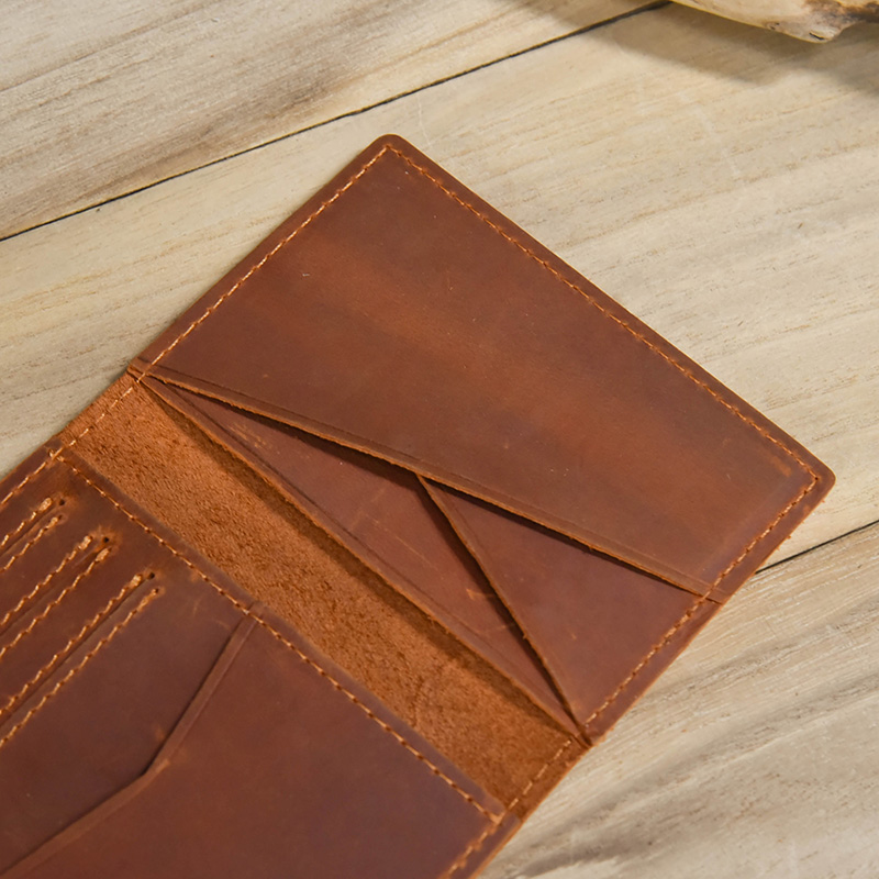 Vintage skórzany portfel na pr – Card Case Minimalist recenzja i cena