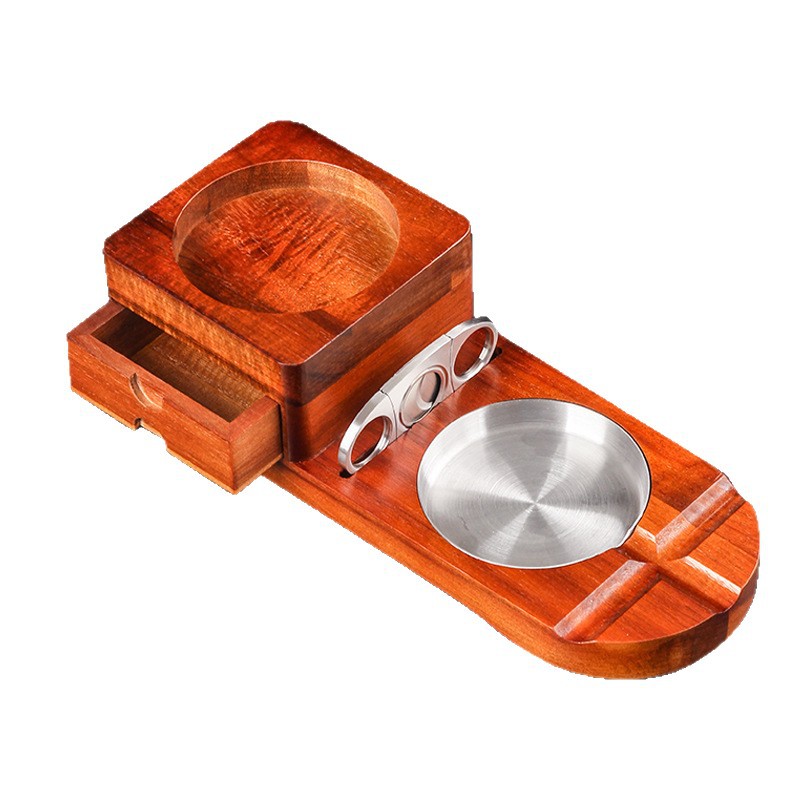 Taca na popiółki z litego drew – Cigar Cutter Set recenzja i cena