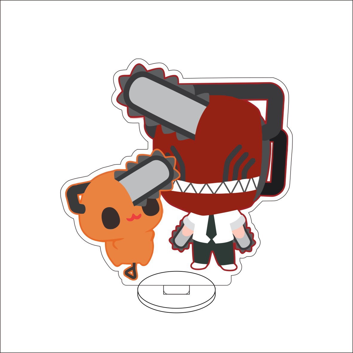 10CM Anime Chainsaw Man Pochit – Men Accessories Gift recenzja i cena