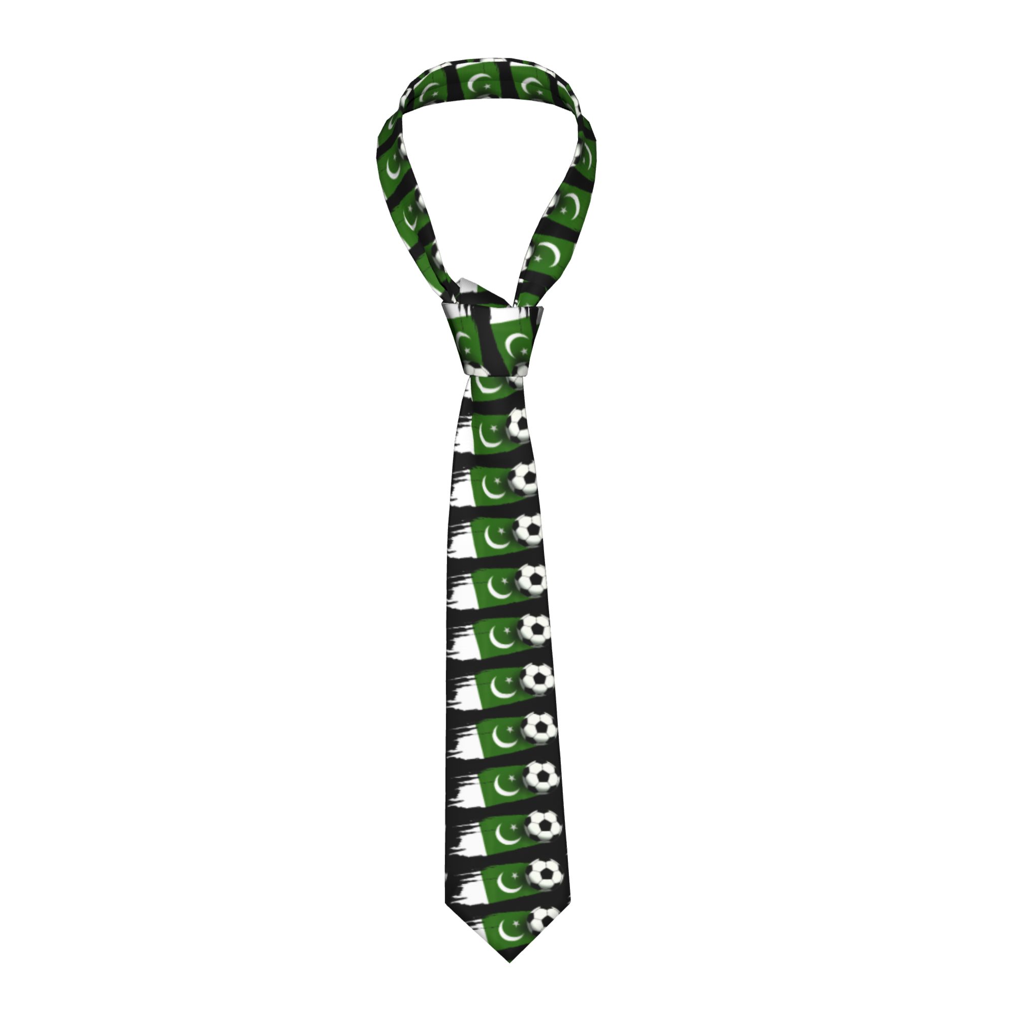 Męski krawat z flagą Pakistanu – Men Accessories In Pakistan recenzja i cena